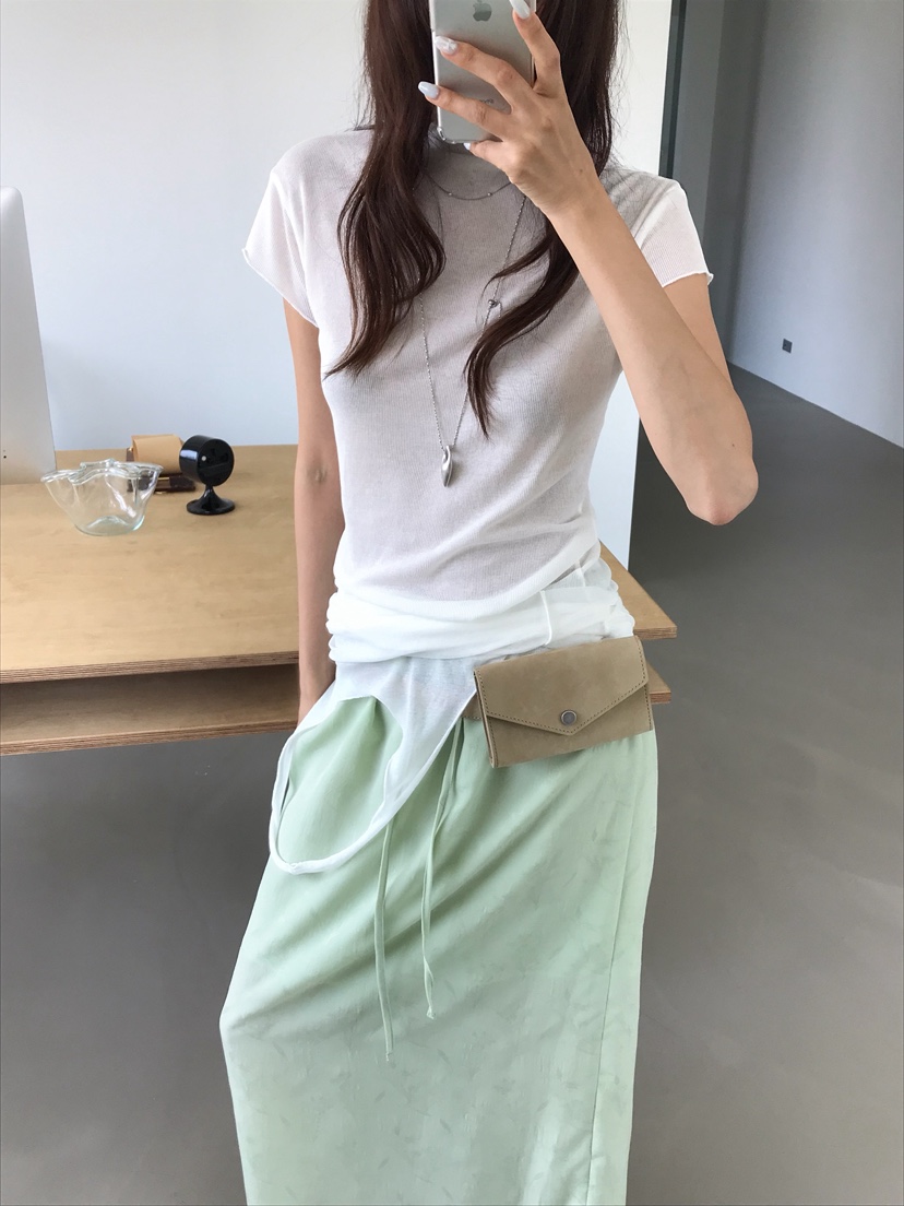 WEARABLE-L韓國代購女士新款推薦人氣休閑26夏季時尚套裝WEARABLE套裝