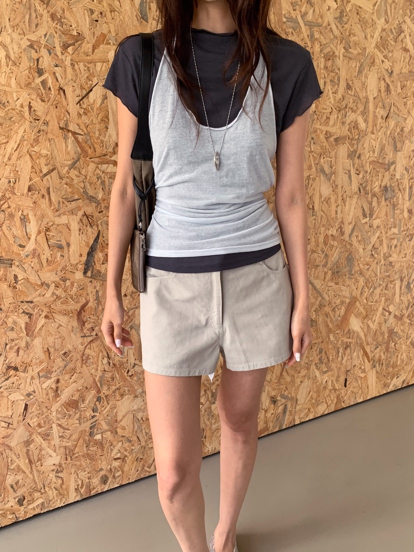 WEARABLE-L韓國代購女士新款推薦人氣休閑26夏季時尚套裝WEARABLE套裝