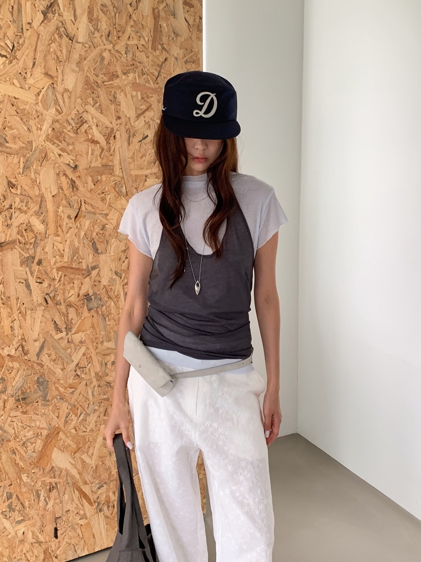 WEARABLE-L韓國代購女士新款推薦人氣休閑26夏季時尚套裝WEARABLE套裝