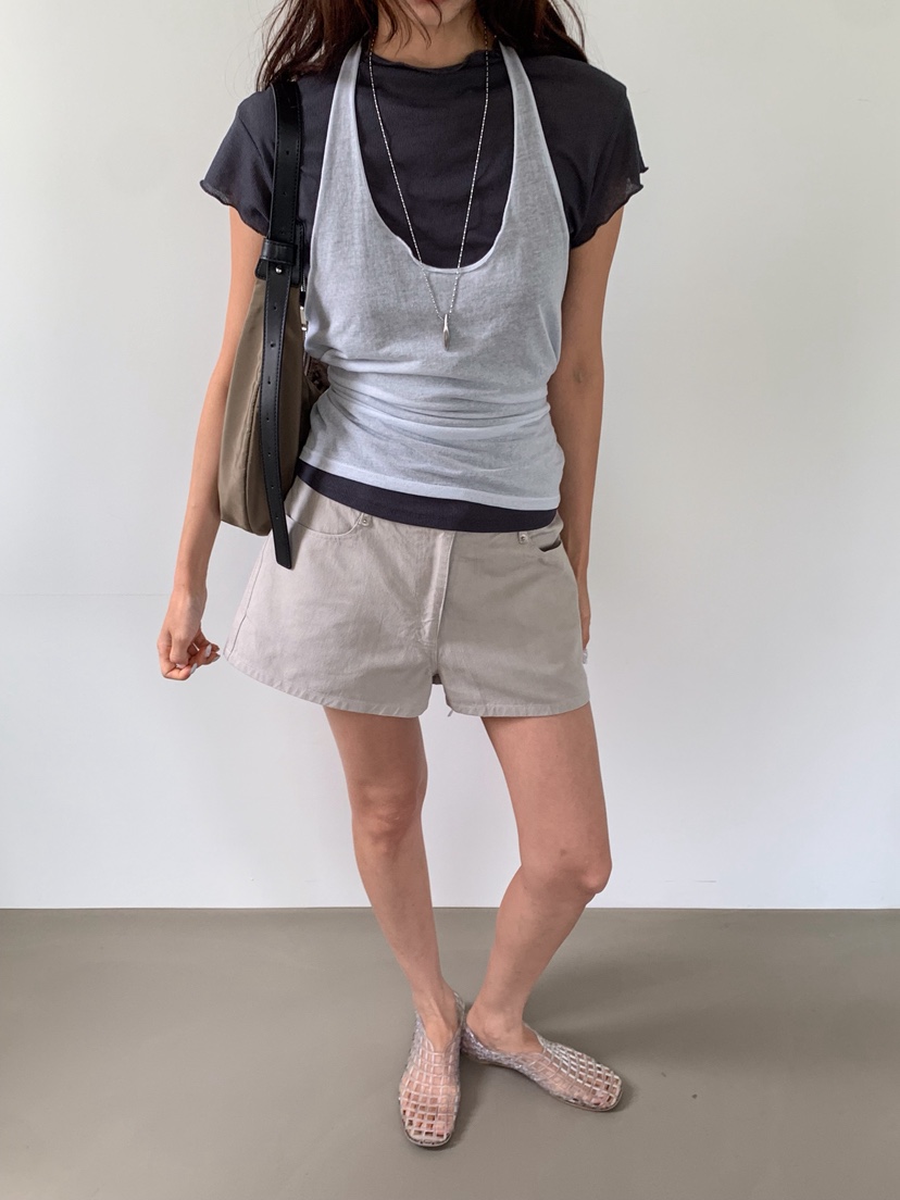 WEARABLE-L韓國代購女士新款推薦人氣休閑26夏季時尚套裝WEARABLE套裝