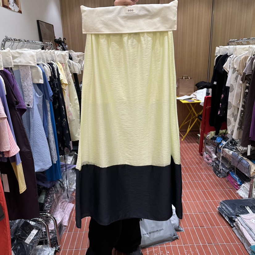 EEE韓國直郵女士新款時尚休閑人氣推薦26夏季熱賣長裙EEE長裙圖色1
