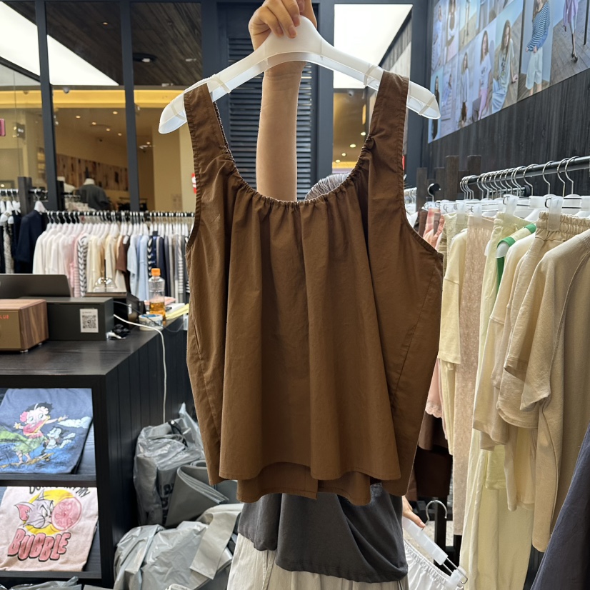 LE ETOILE韓國東大門代購女裝新品26夏季人氣吊帶背心無袖Le etoile吊帶/背心