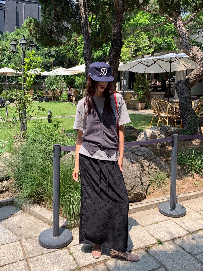 WEARABLE-L韓國直郵女士新品人氣時尚熱賣休閑26夏季長裙WEARABLE長裙