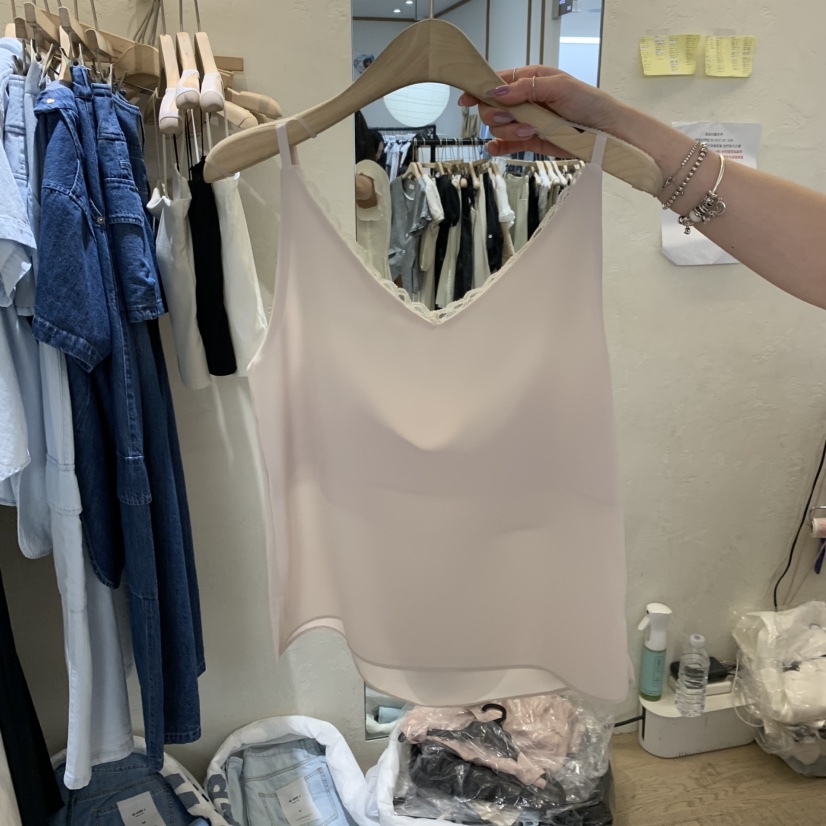 W AND J韓國直郵實拍女裝新品26夏季人氣休閑吊帶背心無袖W AND J吊帶/背心圖色3