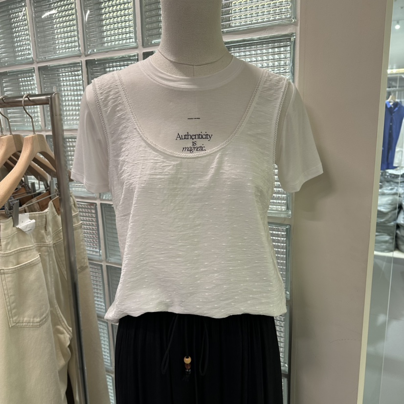 URBANSTORY/REMAKING韓國直郵實拍女裝新款推薦吊帶背心不含內搭可愛的Remaking/URBANSTORY吊帶/背心圖色2