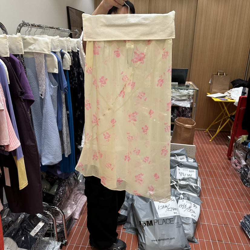 EEE韓國東大門代購女裝新品26夏季熱賣人氣時尚半身裙中短裙EEE半身裙/中短裙