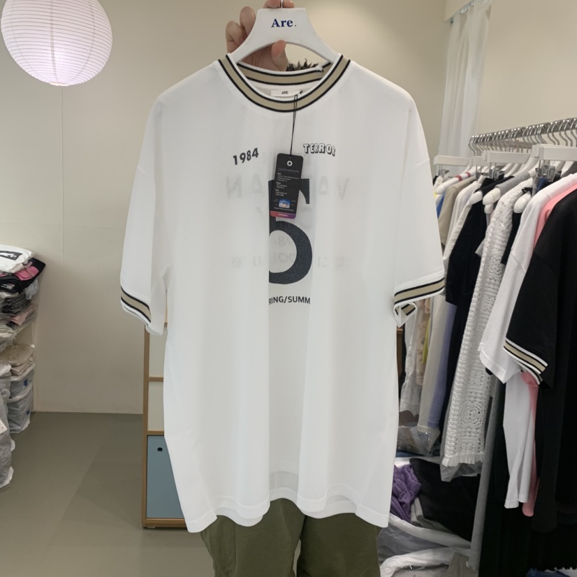 ARE韓國代購女裝新品熱賣推薦時尚人氣26夏季休閑T恤ARE YOU/ARET恤圖色1