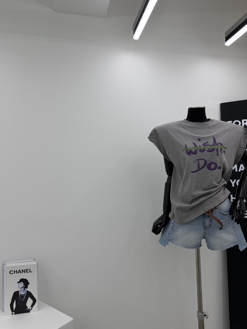 RED-A韓國直郵實拍女裝新品推薦26夏季休閑熱賣時尚人氣T恤RED-AT恤