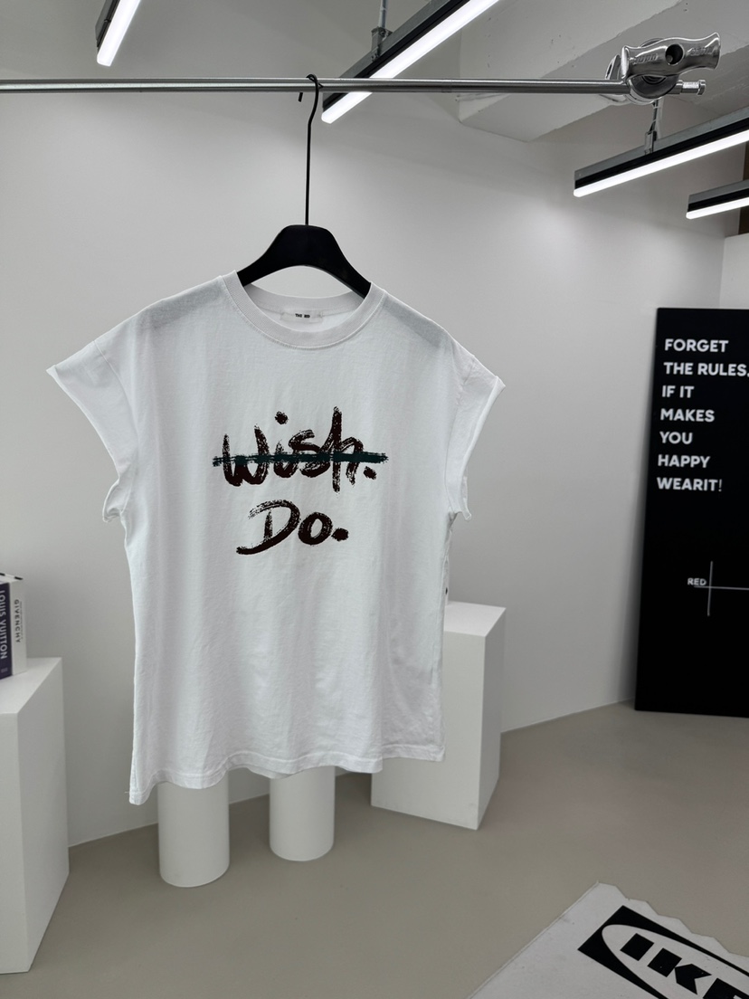 RED-A韓國直郵實拍女裝新品推薦26夏季休閑熱賣時尚人氣T恤RED-AT恤圖色1