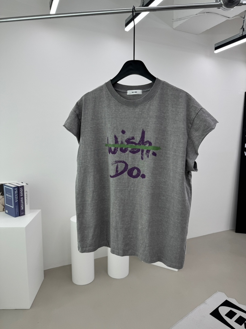 RED-A韓國直郵實拍女裝新品推薦26夏季休閑熱賣時尚人氣T恤RED-AT恤圖色3