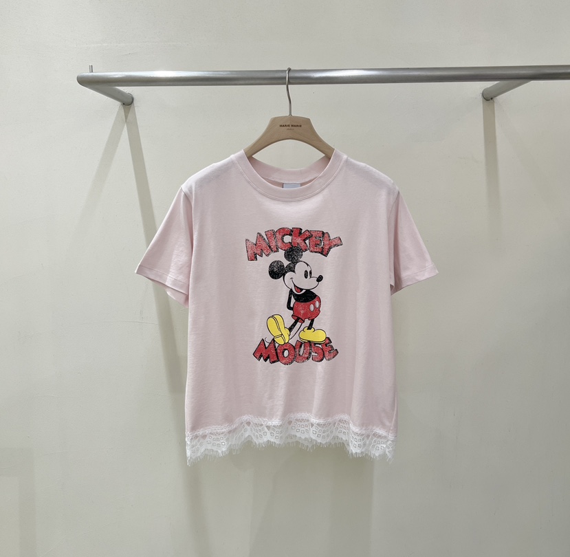 MARIE MARIE韓國直郵實拍女士新款時尚26夏季推薦人氣T恤MARIE MARIET恤圖色3