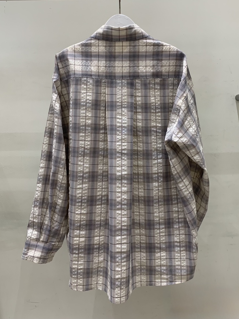 THE SIGNATURE韓國東大門直郵女士新款26夏季襯衫蕾絲衫格子THE SIGNATURE襯衫/蕾絲衫