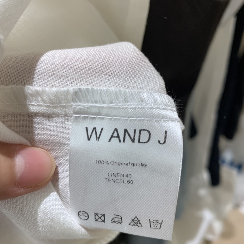 W AND J韓國直郵實拍女裝新款26夏季熱賣人氣推薦休閑褲W AND J休閑褲