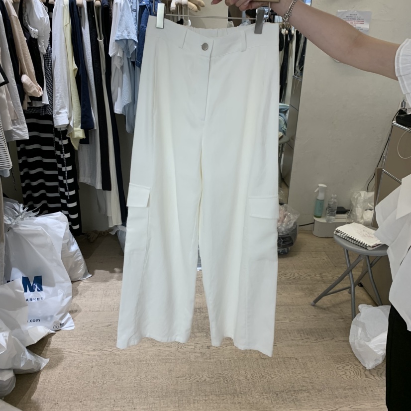 W AND J韓國直郵實拍女裝新款26夏季熱賣人氣推薦休閑褲W AND J休閑褲圖色1