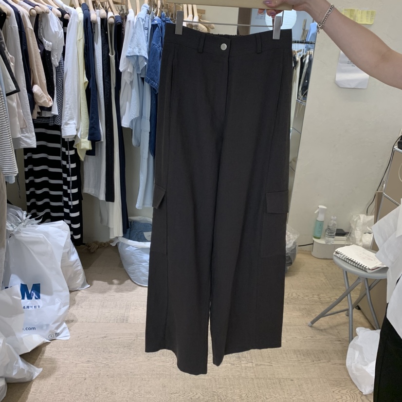W AND J韓國直郵實拍女裝新款26夏季熱賣人氣推薦休閑褲W AND J休閑褲圖色2