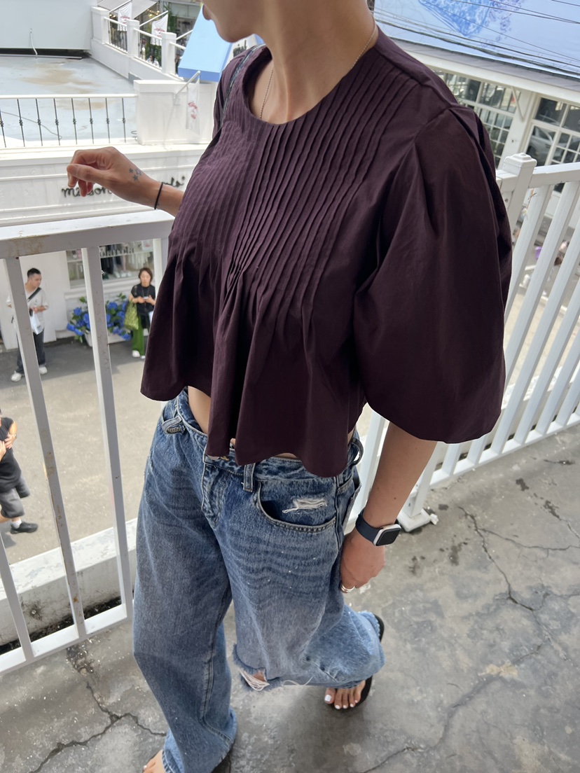 ADDICTED韓國代購女士新款時尚休閑推薦26夏季襯衫蕾絲衫ADDICTED襯衫/蕾絲衫