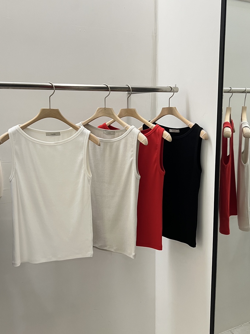 REGULARLY/PLACOR韓國東大門直郵女裝新品休閑吊帶背心無袖REGULARLY/PLACOR吊帶/背心