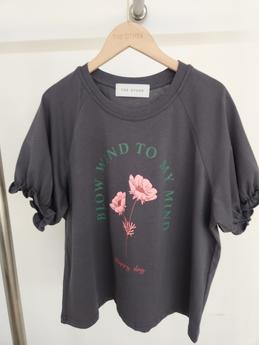 THE OTHER韓國代購女裝新品人氣推薦休閑時尚26夏季熱賣T恤THE OTHERT恤圖色2