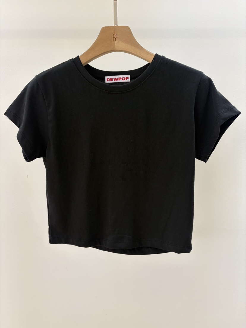 DEWPOP東大門實拍韓國女士新品26夏季休閑人氣推薦時尚T恤DEWPOPT恤圖色4