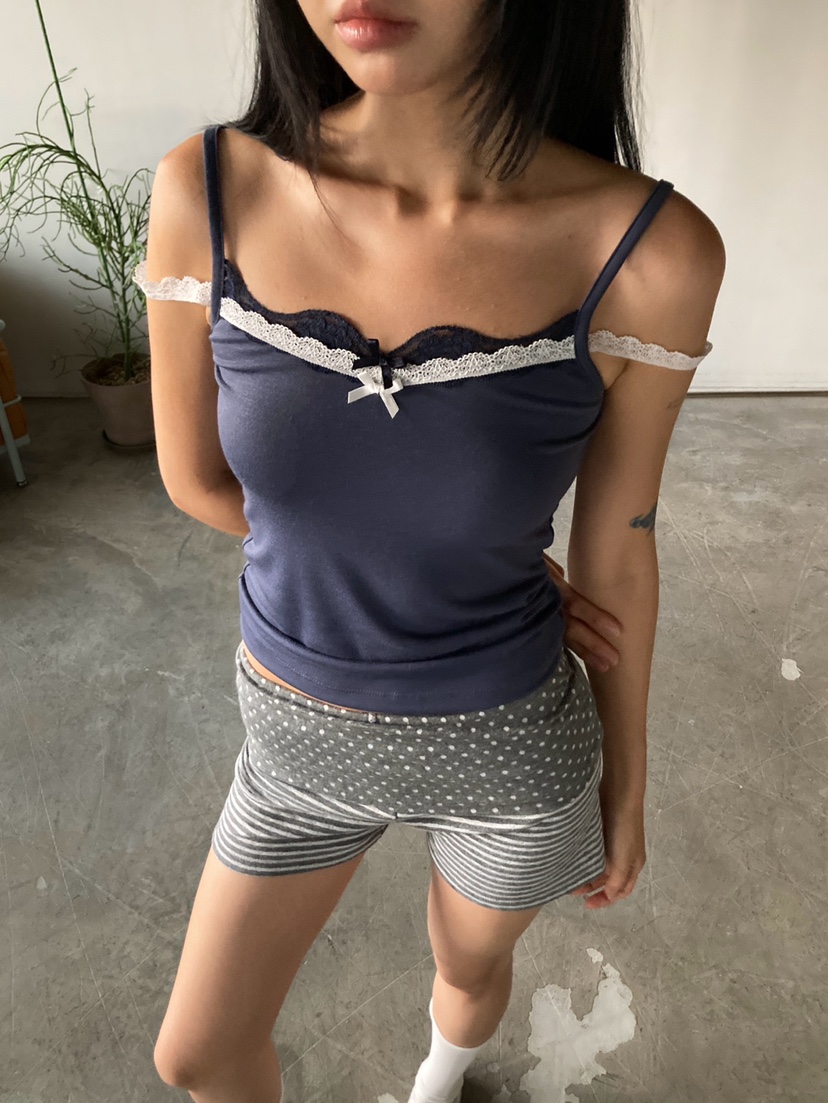 MORE THAN-P韓國直郵女裝新款推薦人氣熱賣吊帶背心無袖MORE THAN吊帶/背心