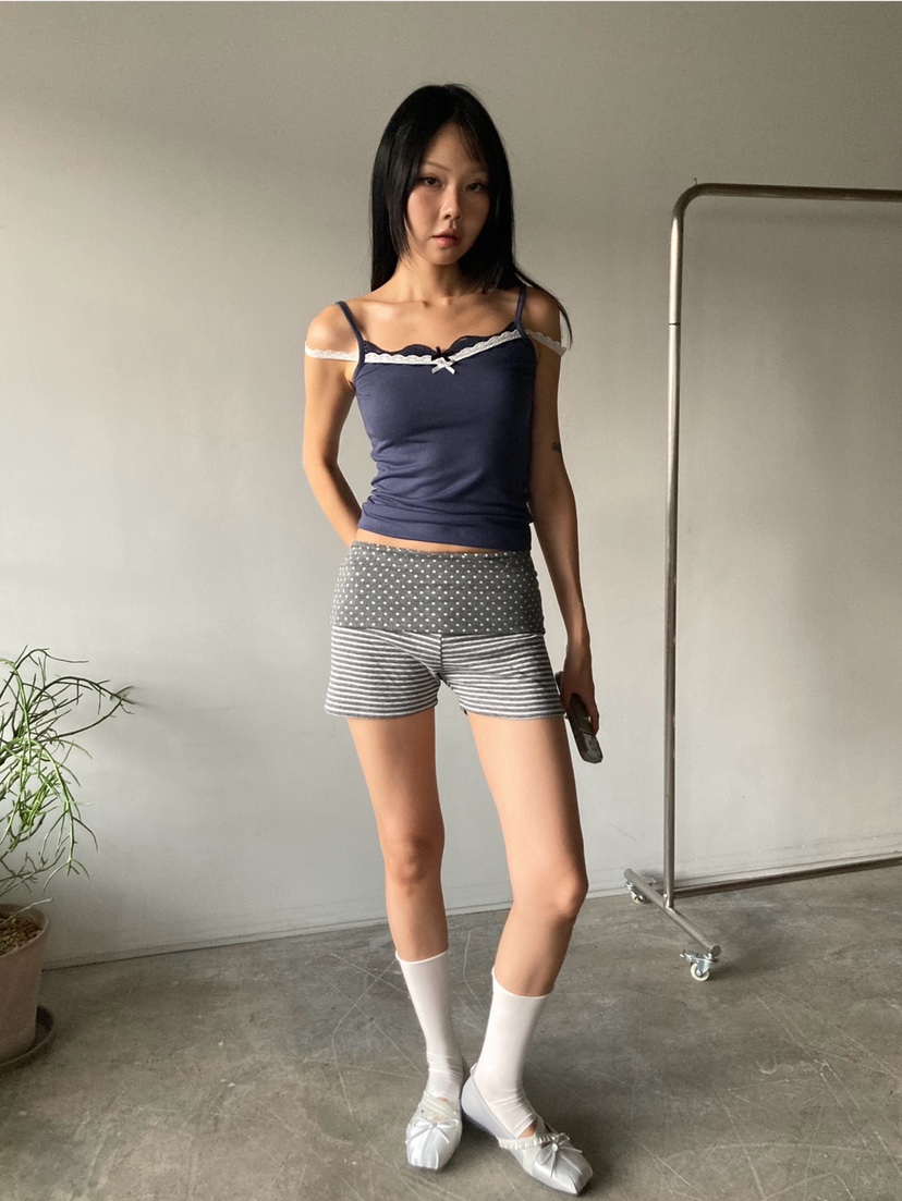 MORE THAN-P韓國直郵女裝新款推薦人氣熱賣吊帶背心無袖MORE THAN吊帶/背心