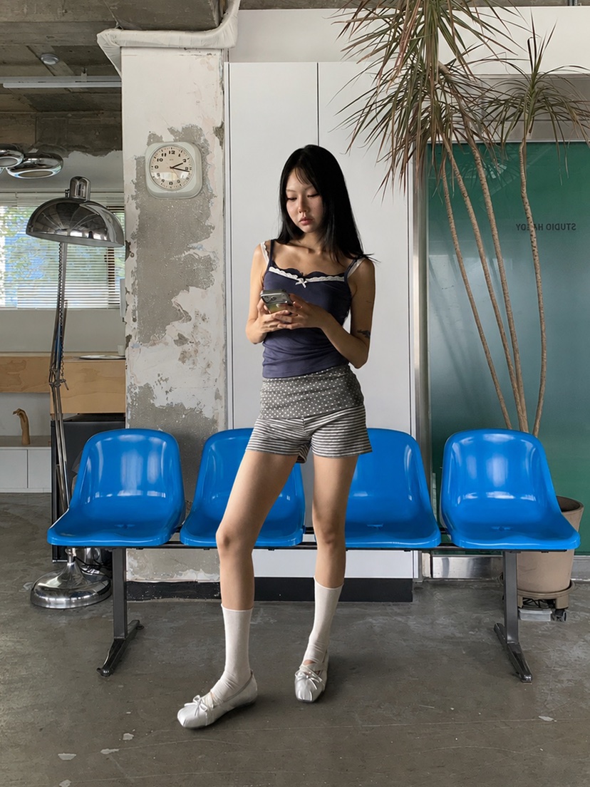 MORE THAN-P韓國直郵女裝新款推薦人氣熱賣吊帶背心無袖MORE THAN吊帶/背心