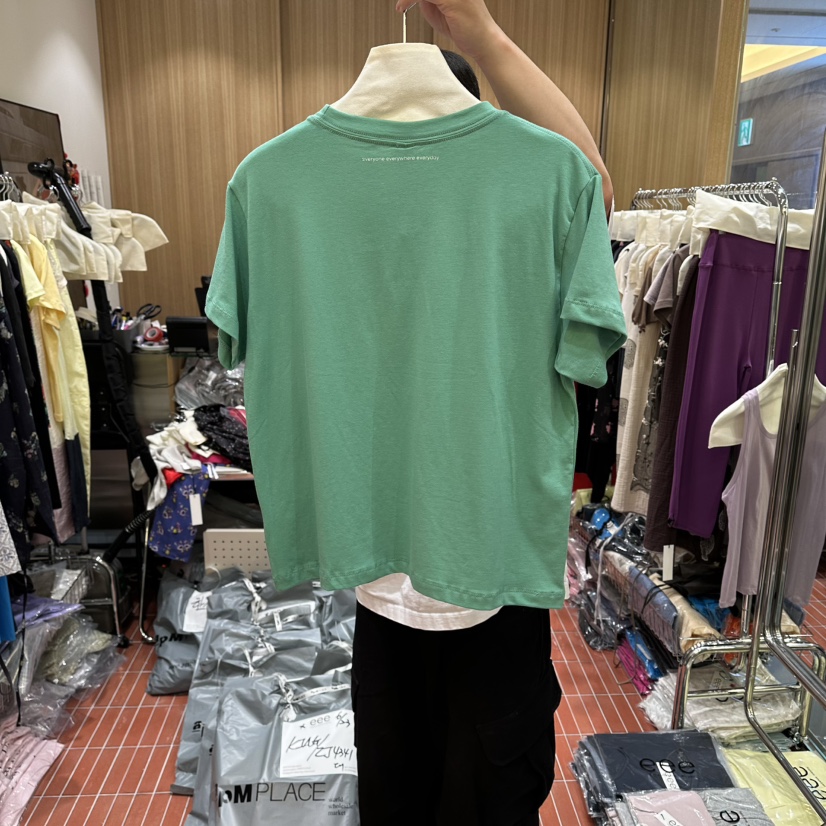 EEE韓國東大門直郵女士新品時尚人氣26夏季推薦休閑熱賣T恤EEET恤
