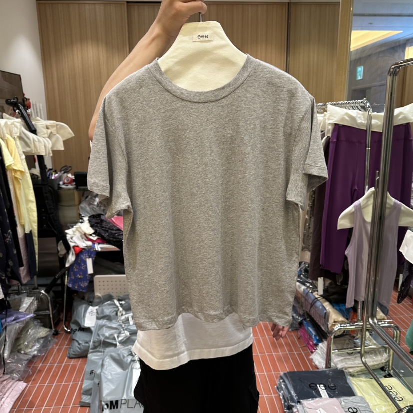 EEE韓國東大門直郵女士新品時尚人氣26夏季推薦休閑熱賣T恤EEET恤圖色5