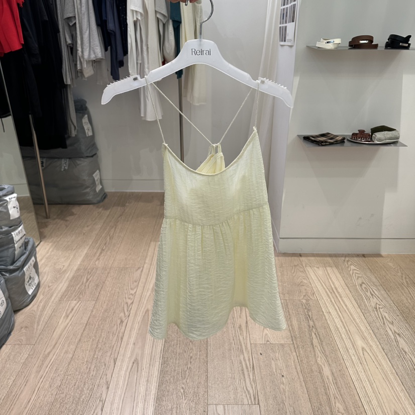 REIRAI韓國直郵女裝新款時尚人氣26夏季休閑熱賣吊帶背心Reirai吊帶/背心圖色2