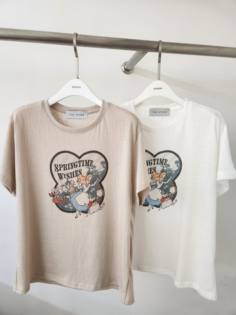 THE OTHER韓國直郵實拍女士新品熱賣人氣26夏季時尚休閑T恤THE OTHERT恤