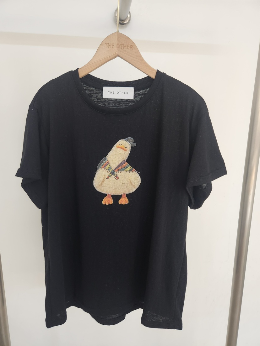THE OTHER韓國直郵女士新品休閑人氣時尚推薦26夏季熱賣T恤THE OTHERT恤圖色2