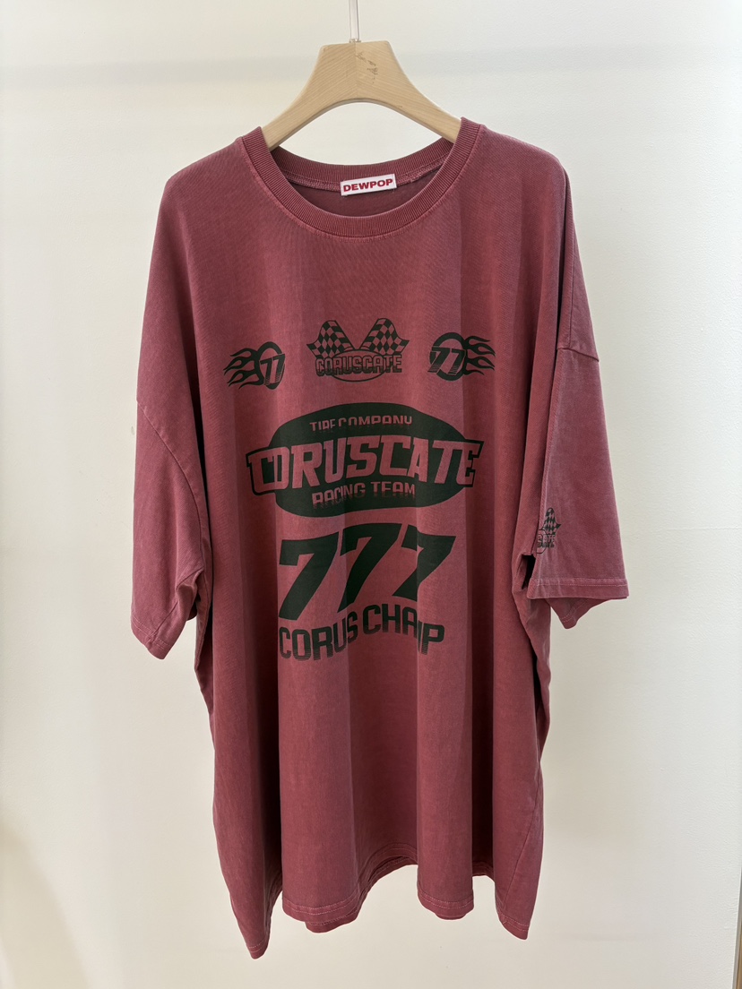 DEWPOP韓國直郵女裝新品人氣熱賣休閑時尚26夏季推薦T恤DEWPOPT恤圖色1
