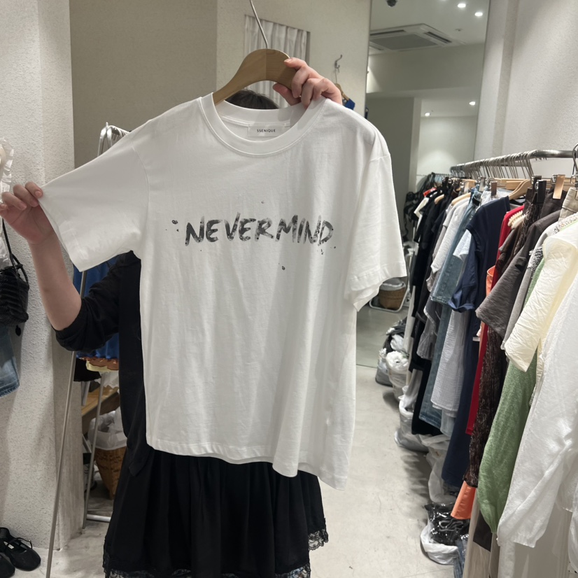 SSEMIENNE韓國代購女裝新款時尚熱賣推薦人氣26夏季休閑T恤SSENIQUE/SSEMIENNET恤圖色1
