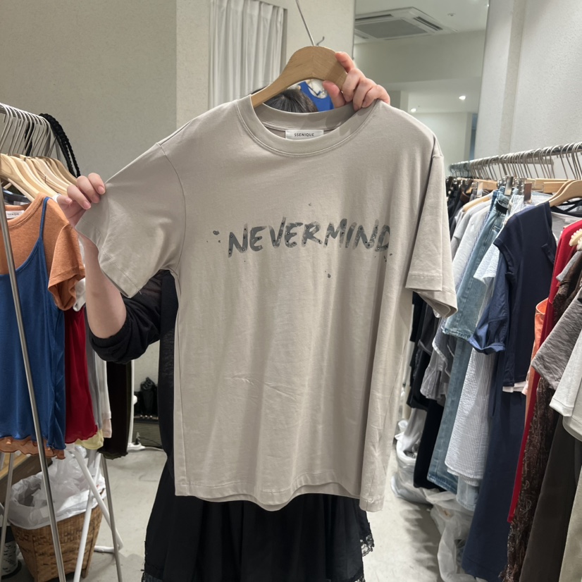SSEMIENNE韓國代購女裝新款時尚熱賣推薦人氣26夏季休閑T恤SSENIQUE/SSEMIENNET恤圖色2