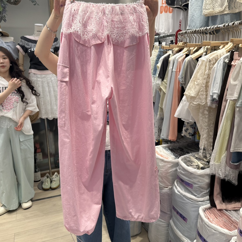 MARI CO東大門實拍韓國女裝新品推薦熱賣休閑人氣休閑褲MARI CO休閑褲