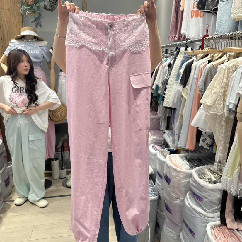 MARI CO東大門實拍韓國女裝新品推薦熱賣休閑人氣休閑褲MARI CO休閑褲圖色1