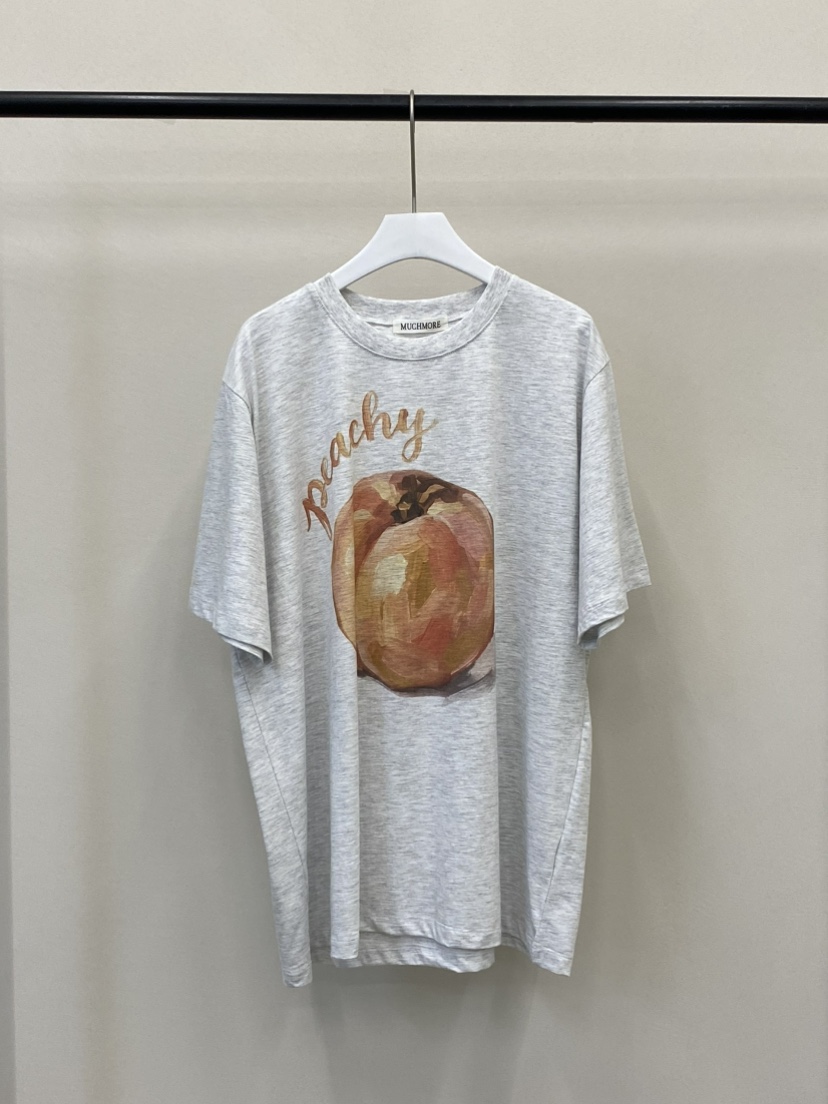 MUCH MORE/JACKPOT韓國直郵實拍女士新品休閑時尚26夏季T恤MUCH MORE/JACKPOTT恤圖色1