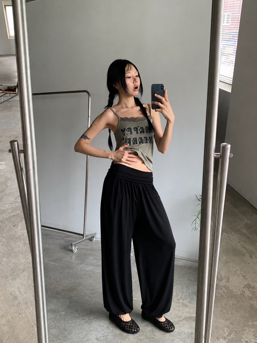 MORE THAN-P東大門實拍韓國女士新品26夏季休閑熱賣休閑褲MORE THAN休閑褲