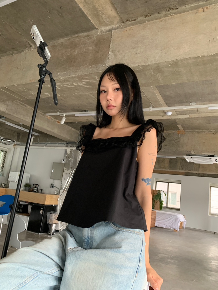 MORE THAN-P韓國直郵女裝新款熱賣人氣休閑推薦吊帶背心MORE THAN吊帶/背心