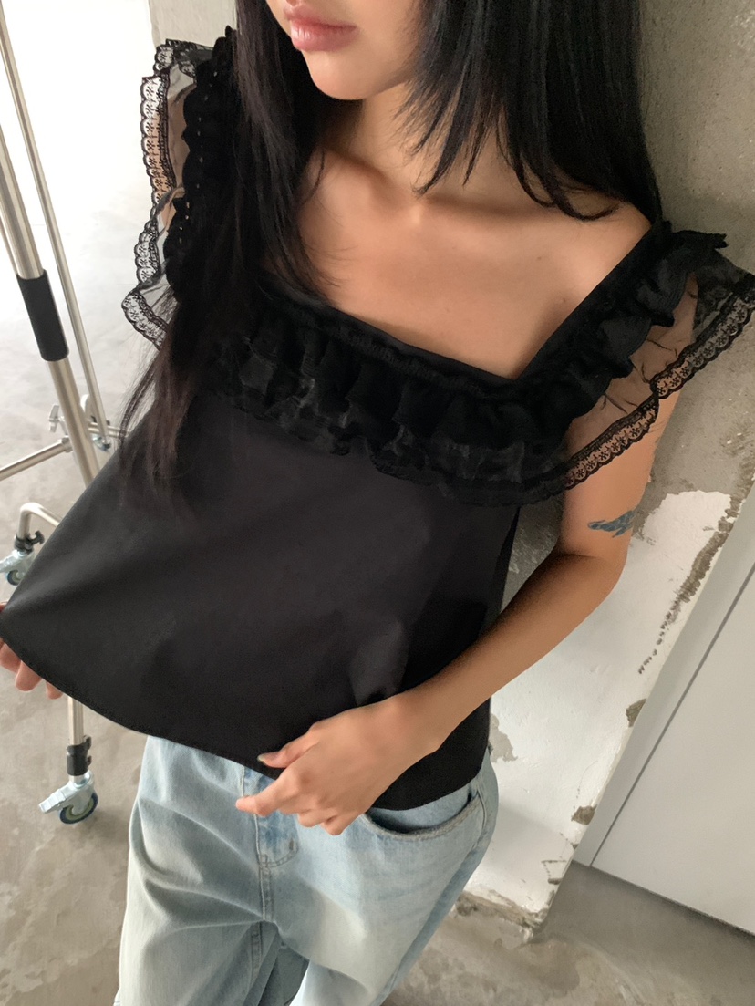 MORE THAN-P韓國直郵女裝新款熱賣人氣休閑推薦吊帶背心MORE THAN吊帶/背心
