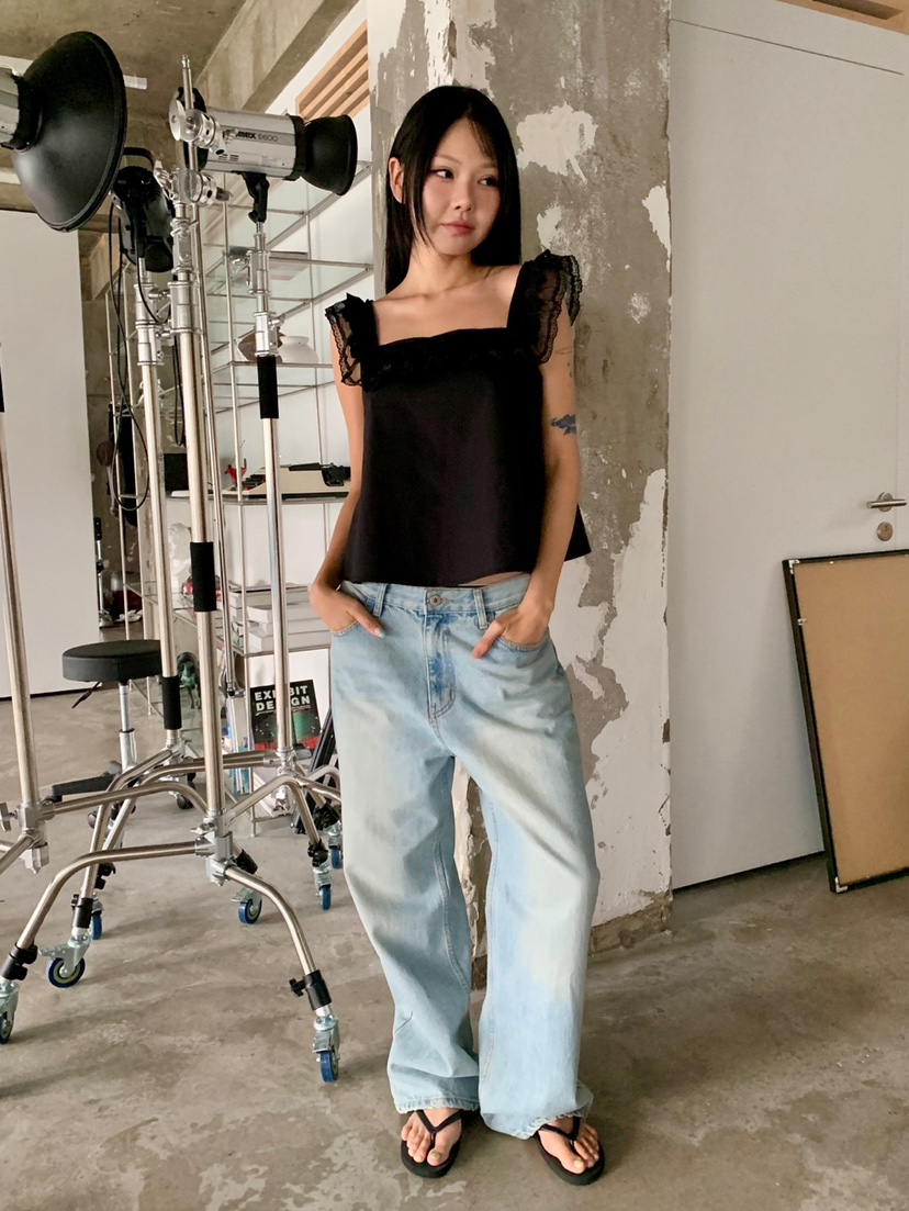 MORE THAN-P韓國直郵女裝新款熱賣人氣休閑推薦吊帶背心MORE THAN吊帶/背心