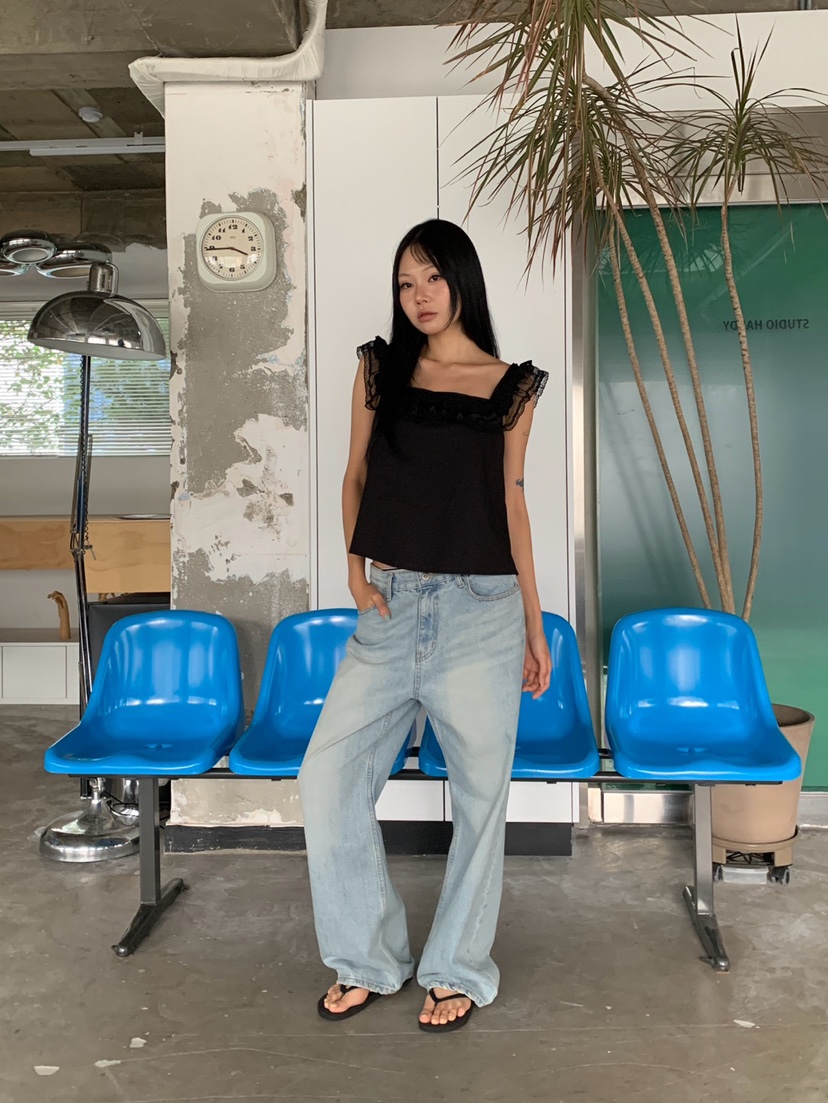 MORE THAN-P韓國直郵女裝新款熱賣人氣休閑推薦吊帶背心MORE THAN吊帶/背心