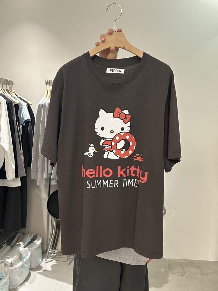 PEPPER-L韓國直郵女士新品時尚休閑推薦人氣26夏季熱賣T恤PEPPERT恤圖色3