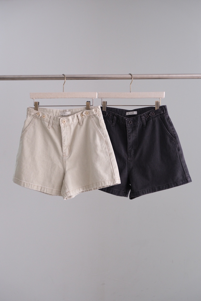 SORBET/FLAT WHITE韓國直郵女士新品26夏季熱賣推薦短褲SORBET/FLAT WHITE短褲