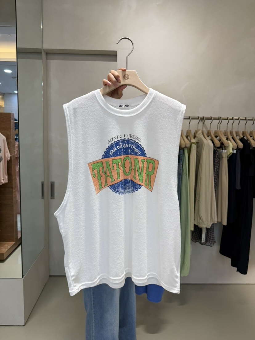 LIVE AID-P韓國直郵實拍女裝新品時尚人氣休閑吊帶背心LIVE AID-P吊帶/背心圖色3