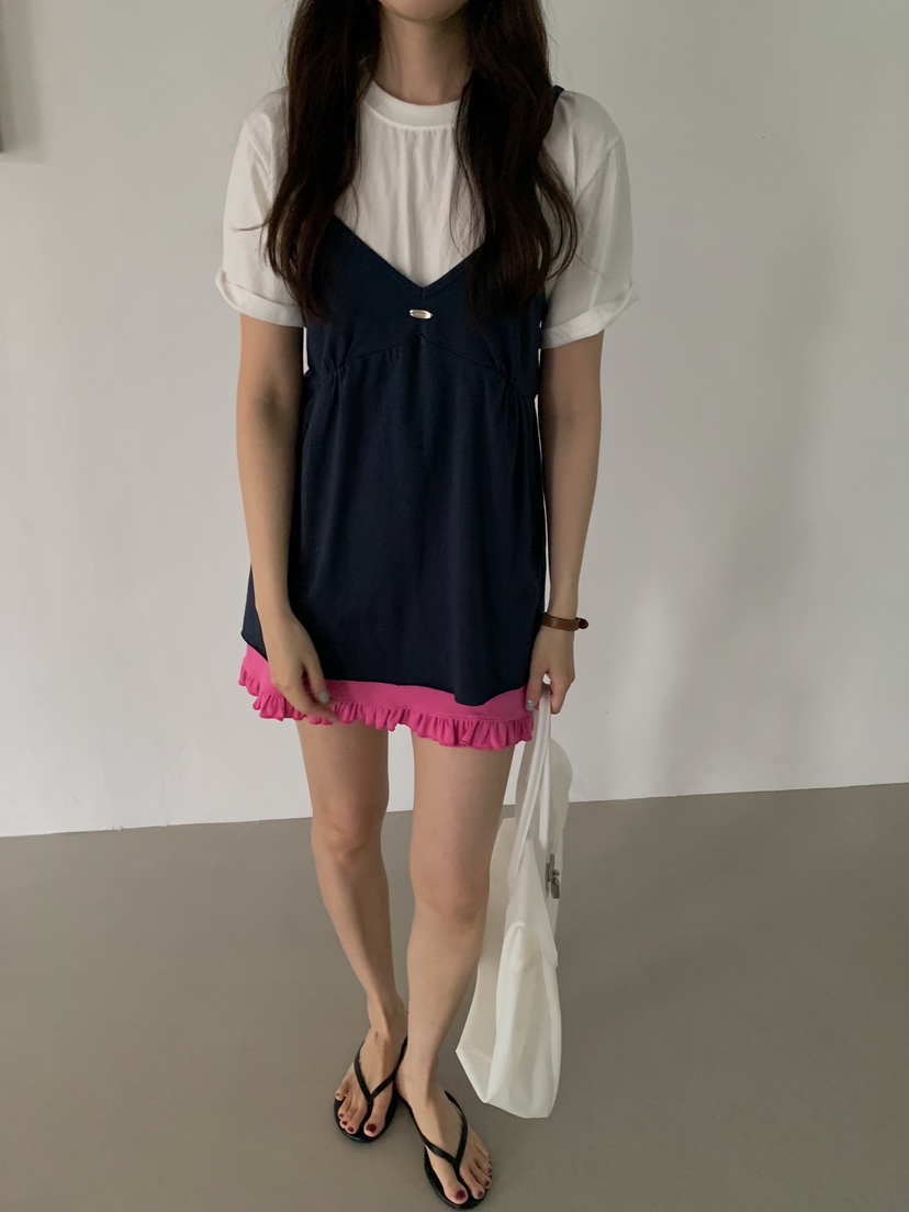 CAMEL-P韓國代購女裝新品26夏季吊帶背心無袖Came_l 家吊帶/背心