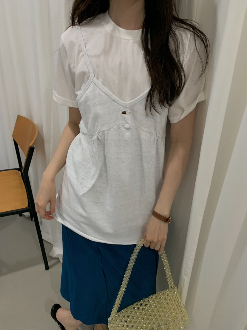 CAMEL-P韓國代購女裝新品26夏季吊帶背心無袖Came_l 家吊帶/背心