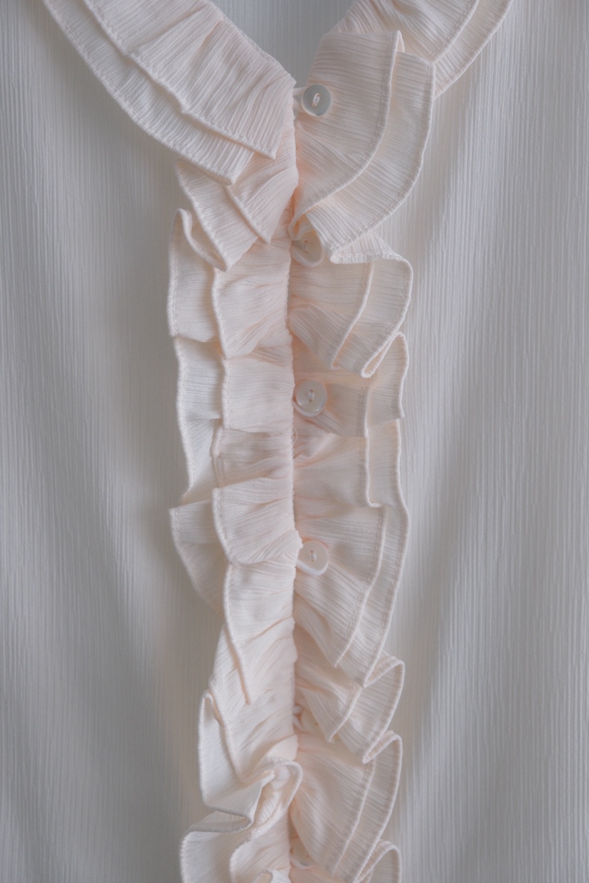 SORBET/FLAT WHITE韓國直郵女裝新品時尚吊帶背心荷葉邊SORBET/FLAT WHITE吊帶/背心