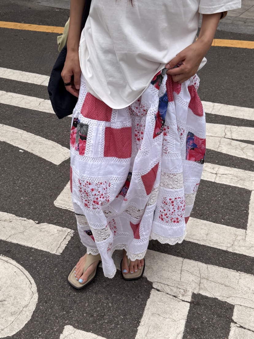 SUNDER MARKET韓國直郵女裝新款時尚推薦熱賣人氣休閑長裙SUNDER MARKET長裙