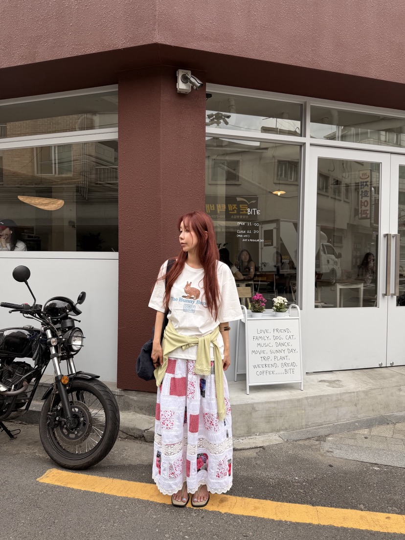 SUNDER MARKET韓國直郵女裝新款時尚推薦熱賣人氣休閑長裙SUNDER MARKET長裙